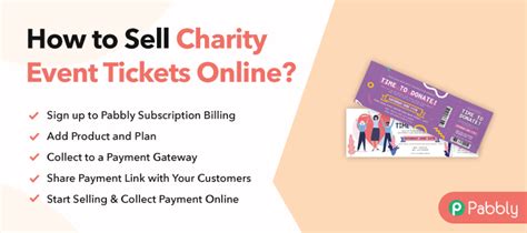 charity event ticketing online